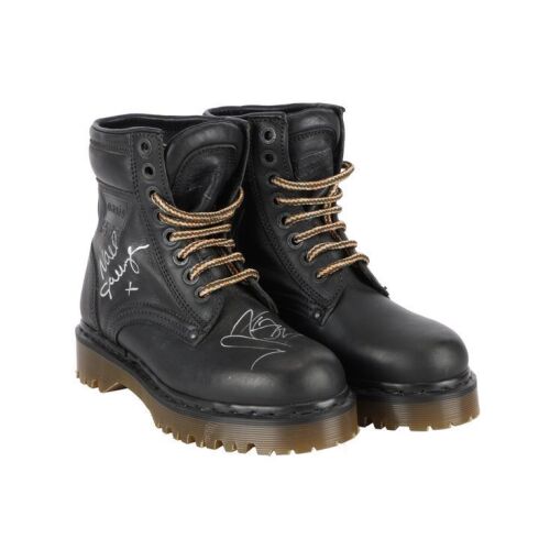 504. Noel Gallagher, Liam Gallagher and Paul "Guigsy" McGuigan-Autographed Be Here Now Tour Dr. Martens Prototypes ### OASIS