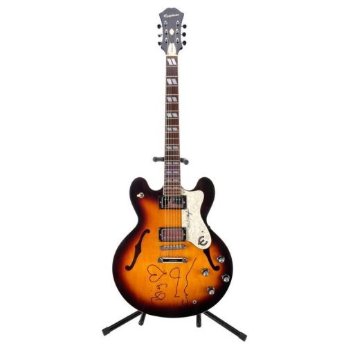 515. Noel Gallagher-Autographed Sunburst Epiphone Signature Supernova Guitar ### OASIS