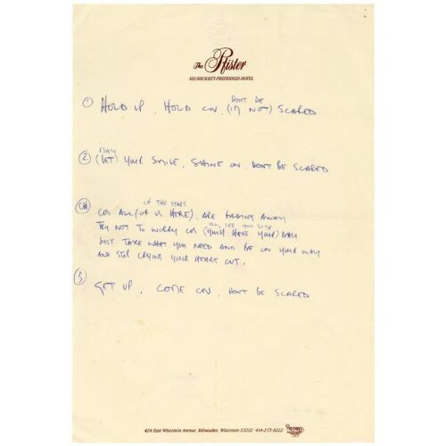 524. Noel Gallagher Handwritten "Stop Crying Your Heart Out" Lyrics ### OASIS