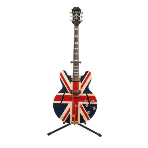 526. Noel Gallagher-Autographed Limited Edition Epiphone Union Jack Sheraton Guitar ### NOEL GALLAGHER