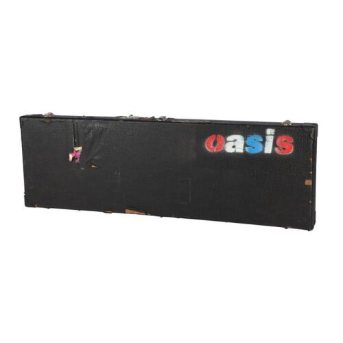 551. Paul "Guigsy" McGuigan's Gibson Les Paul Triumph Bass Guitar Case ### OASIS