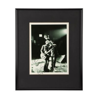 557. Framed Noel and Liam Gallagher-Autographed Photo ### OASIS