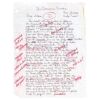Lot #54 - Larry Sellers' (Jesse Flanagan) Screen-Matched Handwritten Homework ### BIG LEBOWSKI, THE (1998)