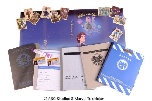 Lot #10: Collection of Key Character Ephemera ### MARVEL'S AGENTS OF S.H.I.E.L.D. (2013-2020)
