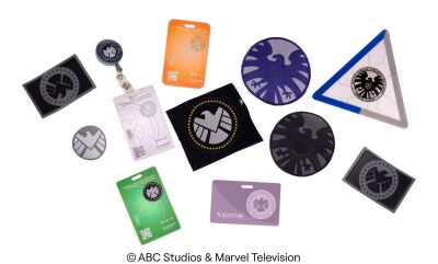 Lot #13: Set of 11 S.H.I.E.L.D. Costume and Set Accessories ### MARVEL'S AGENTS OF S.H.I.E.L.D. (2013-2020)