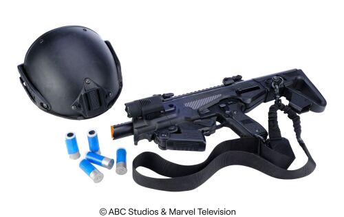 Lot #22: I.C.E.R. Pistol Carbine and Tactical Helmet ### MARVEL'S AGENTS OF S.H.I.E.L.D. (2013-2020)
