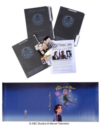 Lot #30: Jemma Simmons' S.H.I.E.L.D. and HYDRA Ephemera with HYDRA Files on Phil Coulson and Melinda May ### MARVEL'S AGENTS OF S.H.I.E.L.D. (2013-2020)