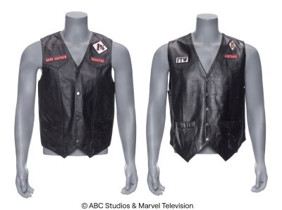 Lot #41: Rooster and Dirtbag's Dogs of Hell Vests ### MARVEL'S AGENTS OF S.H.I.E.L.D. (2013-2020)