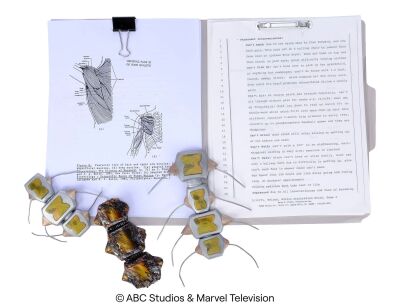 Lot #52: Set of Three Season 1 Cybertek Centipedes and Project Deathlok File ### MARVEL'S AGENTS OF S.H.I.E.L.D. (2013-2020)