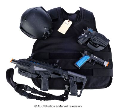 Lot #64: Leo Fitz's S.H.I.E.L.D. Tactical Vest with Additional Accessories ### MARVEL'S AGENTS OF S.H.I.E.L.D. (2013-2020)