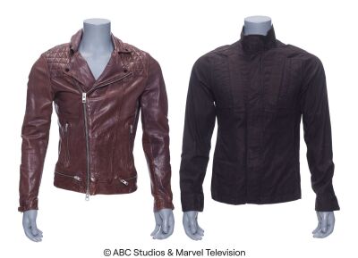 Lot #74: Lance Hunter's Pair of Season 3 Jackets ### MARVEL'S AGENTS OF S.H.I.E.L.D. (2013-2020)