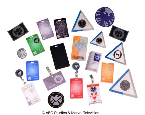 Lot #84: Set of 21 S.H.I.E.L.D. Costume and Set Accessories ### MARVEL'S AGENTS OF S.H.I.E.L.D. (2013-2020)