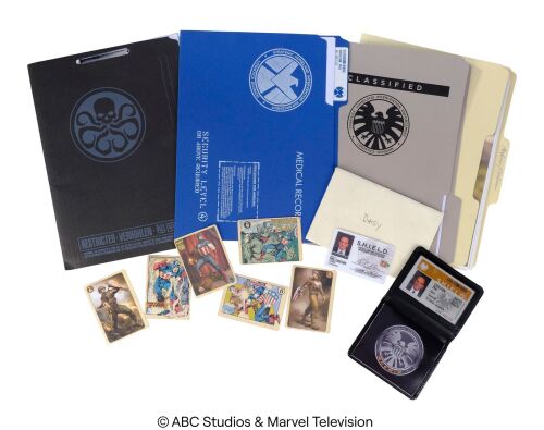 Lot #91: Phil Coulson's ID Wallet and Set of Ephemera ### MARVEL'S AGENTS OF S.H.I.E.L.D. (2013-2020)
