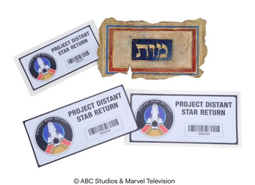 Lot #103: Set of Project Distant Star Return and Maveth Ephemera ### MARVEL'S AGENTS OF S.H.I.E.L.D. (2013-2020)