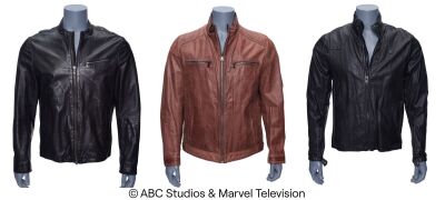 Lot #107: Grant Ward's Set of Three Leather Jackets ### MARVEL'S AGENTS OF S.H.I.E.L.D. (2013-2020)