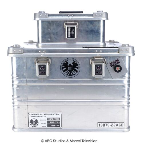 Lot #132: Pair of Small and Large S.H.I.E.L.D. Cases ### MARVEL'S AGENTS OF S.H.I.E.L.D. (2013-2020)