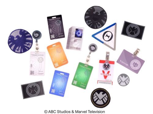 Lot #133: Set of 15 S.H.I.E.L.D. Costume and Set Accessories ### MARVEL'S AGENTS OF S.H.I.E.L.D. (2013-2020)