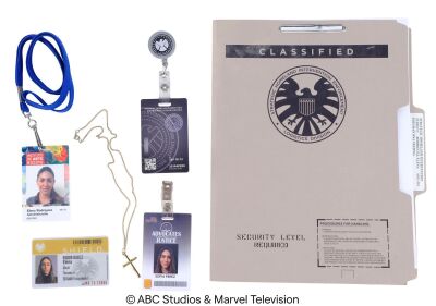 Lot #145: Elena "Yo-Yo" Rodriguez's Set of Ephemera ### MARVEL'S AGENTS OF S.H.I.E.L.D. (2013-2020)