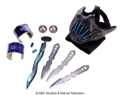 Lot #149: Anton "Superior" Ivanov's Throwing Knives and Sinara's Kree Spheres with Remorath and Shrike Accessories ### MARVEL'S AGENTS OF S.H.I.E.L.D. (2013-2020)