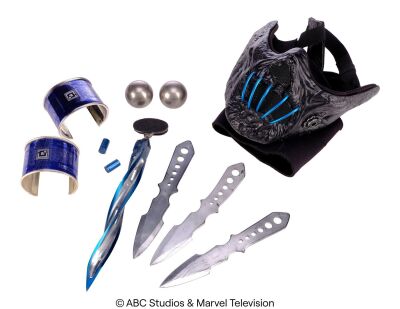Lot #149: Anton "Superior" Ivanov's Throwing Knives and Sinara's Kree Spheres with Remorath and Shrike Accessories ### MARVEL'S AGENTS OF S.H.I.E.L.D. (2013-2020)
