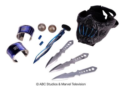 Lot #160: Anton "Superior" Ivanov's Throwing Knives and Sinara's Kree Spheres with Remorath and Shrike Accessories ### MARVEL'S AGENTS OF S.H.I.E.L.D. (2013-2020)