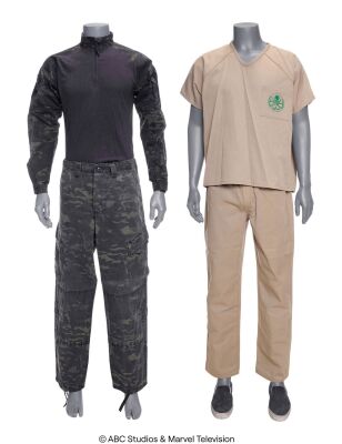 Lot #164: Burnell's HYDRA Prisoner Costume with HYDRA Soldier Tactical Costume ### MARVEL'S AGENTS OF S.H.I.E.L.D. (2013-2020)