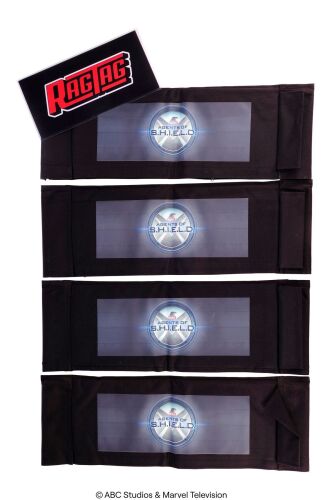 Lot #187: Two Pairs of Guest and Cast Chairbacks with "Ragtag" Production Placard ### MARVEL'S AGENTS OF S.H.I.E.L.D. (2013-2020)