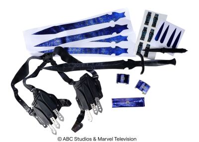 Lot #224: Sarge and Deke Shaw's Shrike-Hunting Components with Anton "Superior" Ivanov's Throwing Knives ### MARVEL'S AGENTS OF S.H.I.E.L.D. (2013-2020)