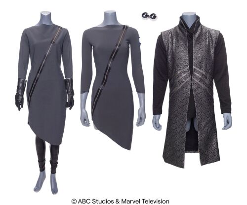 Lot #227: Sinara's Set of Three Costumes with Kree Spheres ### MARVEL'S AGENTS OF S.H.I.E.L.D. (2013-2020)