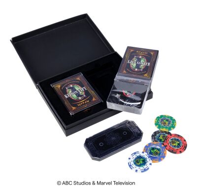 Lot #233: Kitson Casino Accessories and Season 6 Playing Cards Crew Gift ### MARVEL'S AGENTS OF S.H.I.E.L.D. (2013-2020)