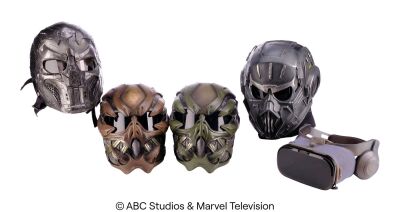 Lot #235: Set of Five Kitson Alien Masks ### MARVEL'S AGENTS OF S.H.I.E.L.D. (2013-2020)