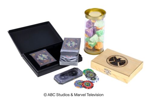 Lot #241: Toad's Jar of "Puffies" with Kitson Casino Accessories and Crew Gift Boxes ### MARVEL'S AGENTS OF S.H.I.E.L.D. (2013-2020)