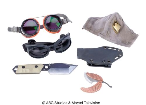 Lot #243: Set of Sarge, Snowflake, and Pax's Shrike-Hunting Accessories ### MARVEL'S AGENTS OF S.H.I.E.L.D. (2013-2020)