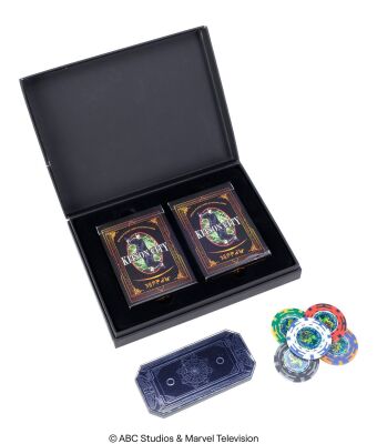Lot #245: Kitson Casino Accessories and Season 6 Playing Cards Crew Gift ### MARVEL'S AGENTS OF S.H.I.E.L.D. (2013-2020)