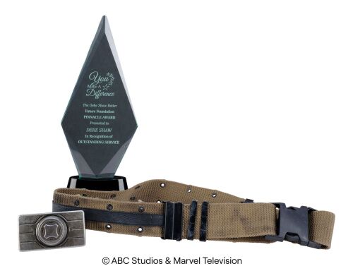 Lot #246: Deke Shaw's Gravitonium Belt and Foundation Award ### MARVEL'S AGENTS OF S.H.I.E.L.D. (2013-2020)