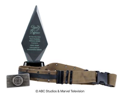Lot #246: Deke Shaw's Gravitonium Belt and Foundation Award ### MARVEL'S AGENTS OF S.H.I.E.L.D. (2013-2020)
