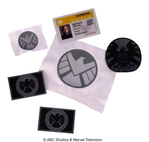 Lot #251: Alphonso "Mack" Mackenzie's "Director" S.H.I.E.L.D. ID with Five S.H.I.E.L.D. Patches ### MARVEL'S AGENTS OF S.H.I.E.L.D. (2013-2020)