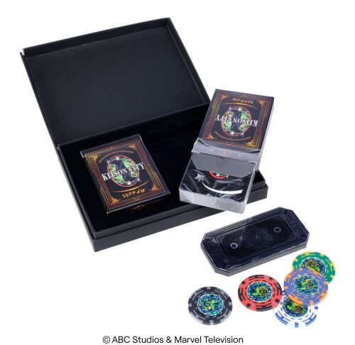 Lot #252: Kitson Casino Accessories and Season 6 Playing Cards Crew Gift ### MARVEL'S AGENTS OF S.H.I.E.L.D. (2013-2020)