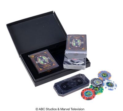 Lot #268: Kitson Casino Accessories and Season 6 Playing Cards Crew Gift ### MARVEL'S AGENTS OF S.H.I.E.L.D. (2013-2020)