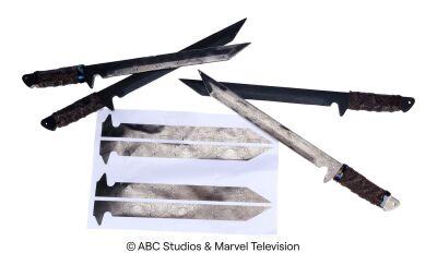 Lot #269: Izel's Separated Swords with Production-Made Sword Components ### MARVEL'S AGENTS OF S.H.I.E.L.D. (2013-2020)