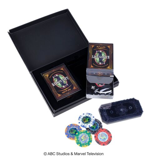 Lot #273: Kitson Casino Accessories and Season 6 Playing Cards Crew Gift ### MARVEL'S AGENTS OF S.H.I.E.L.D. (2013-2020)