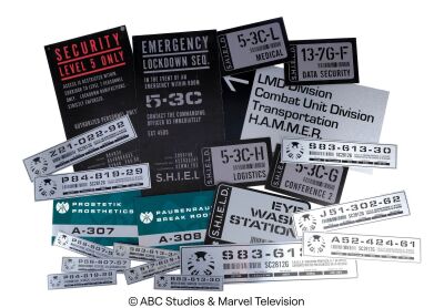 Lot #282: Collection of S.H.I.E.L.D. Signage ### MARVEL'S AGENTS OF S.H.I.E.L.D. (2013-2020)