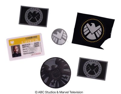 Lot #295: Alphonso "Mack" Mackenzie's "Director" S.H.I.E.L.D. ID with Five S.H.I.E.L.D. Patches ### MARVEL'S AGENTS OF S.H.I.E.L.D. (2013-2020)