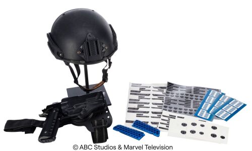Lot #305: S.H.I.E.L.D. Tactical Helmet with Production-Made Weapon Accessories ### MARVEL'S AGENTS OF S.H.I.E.L.D. (2013-2020)
