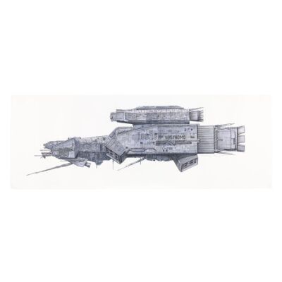 20. John R. Mullaney Collection: Hand-Illustrated and Painted "Nostromo" Artwork by John R. Mullaney, 2019 ### ALIEN (1979)