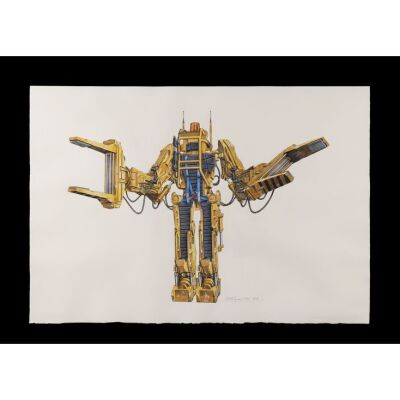 21. John R. Mullaney Collection: Hand-illustrated and Painted "Powerloader" Artwork by John R. Mullaney, 2014 ### ALIENS (1986)