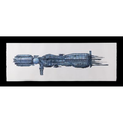 22. John R. Mullaney Collection: Hand-Illustrated and Painted "Sulaco" Artwork by John R. Mullaney, 2019 ### ALIENS (1986)