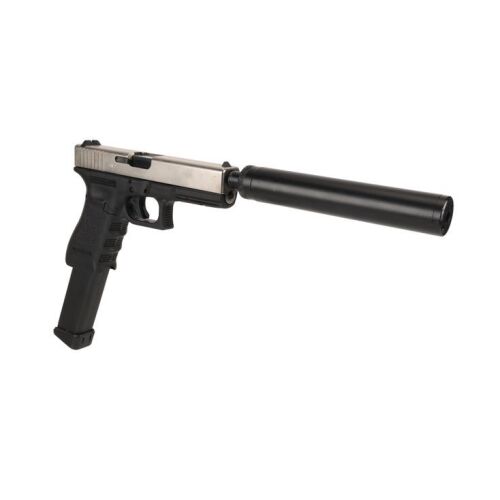 69. The Joker's (Heath Ledger) Hero Live-fire Glock 17 Pistol with Suppressor and Extended Magazine ### THE DARK KNIGHT (2008)