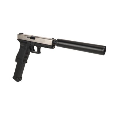 69. The Joker's (Heath Ledger) Hero Live-fire Glock 17 Pistol with Suppressor and Extended Magazine ### THE DARK KNIGHT (2008)