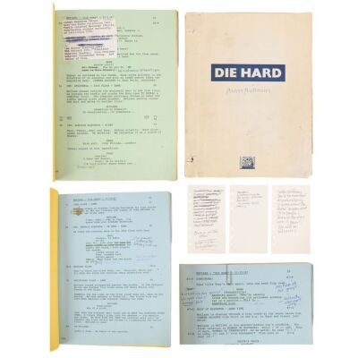 122. The Alan Rickman Archive: Heavily Annotated Personal Shooting Script, Revised Script Pages and Production Ephemera ### DIE HARD (1988)